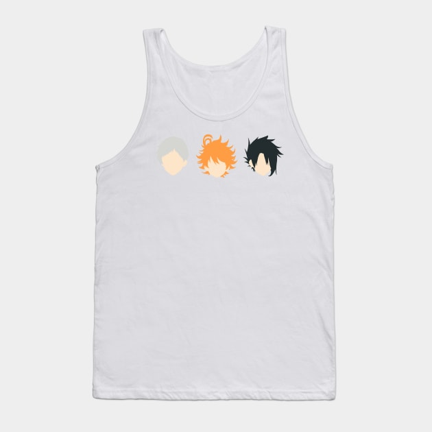 The promised neverland minimal characters Tank Top by ballooonfish